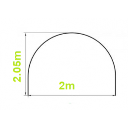 Arch for 2 and 2.4m wide...